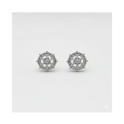 Grace Halo Studs