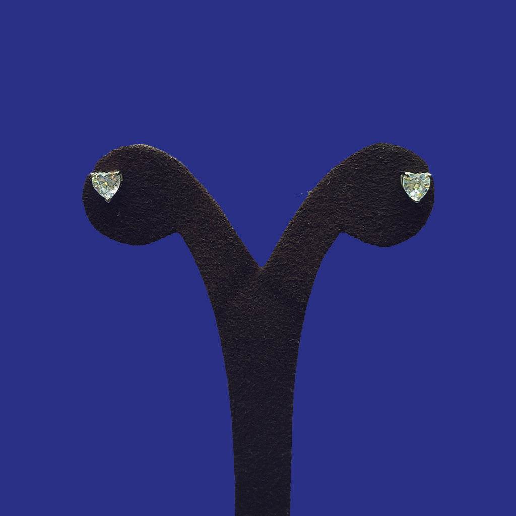 HeartAura Studs - Mayuri Silver House