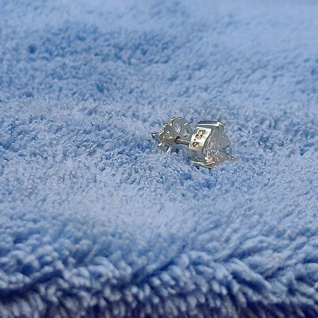 HeartAura Studs - Mayuri Silver House