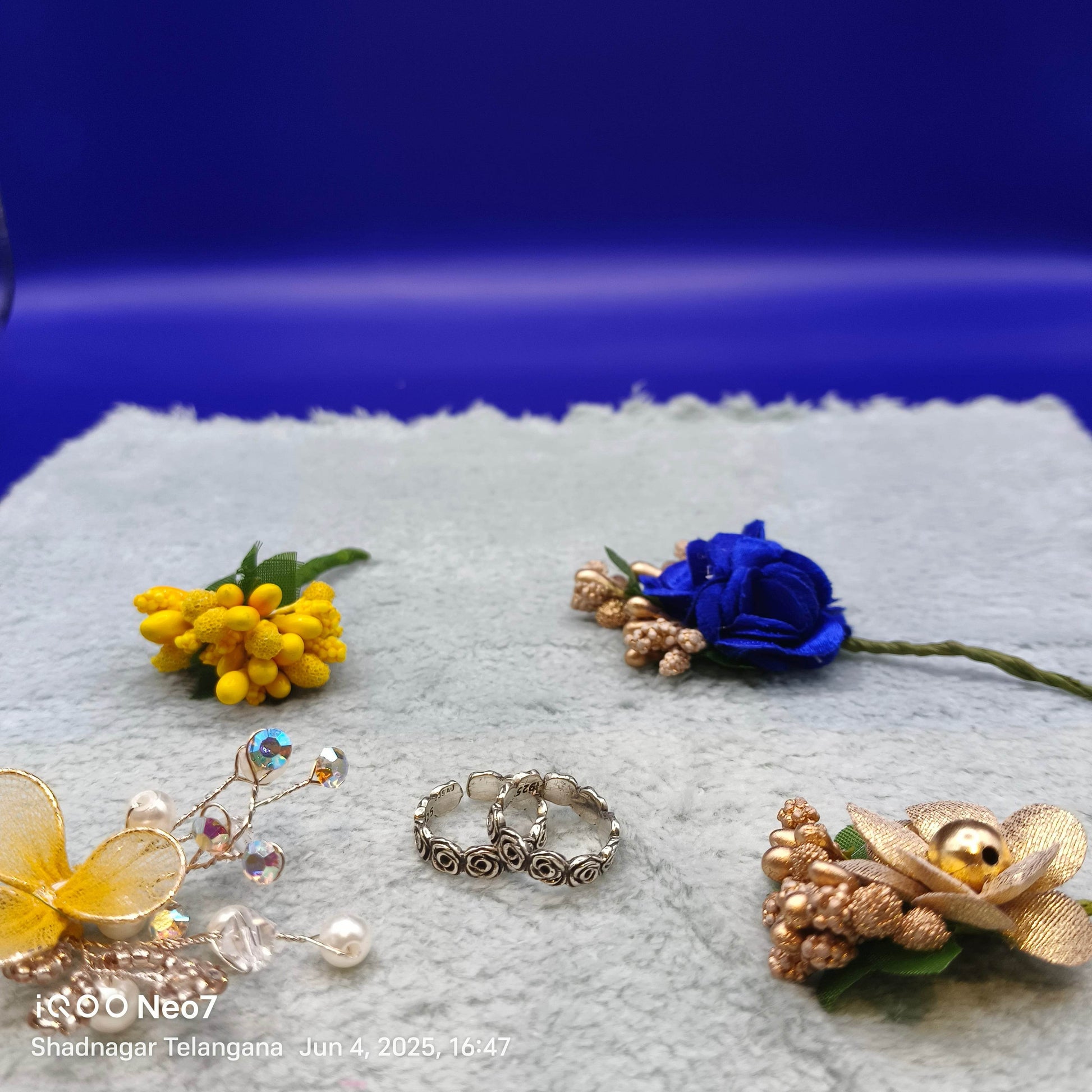 Rose Bright Toerings - Mayuri Silver House