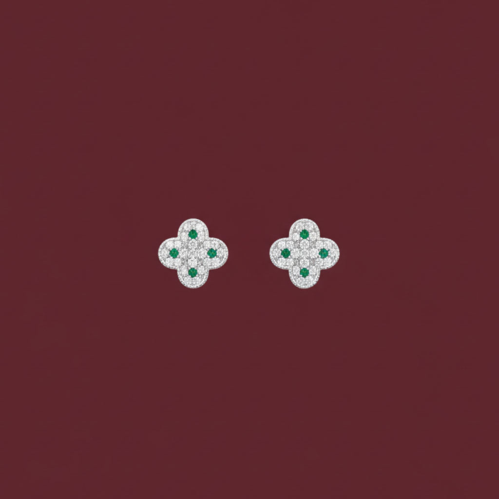 Jade Fleur Studs