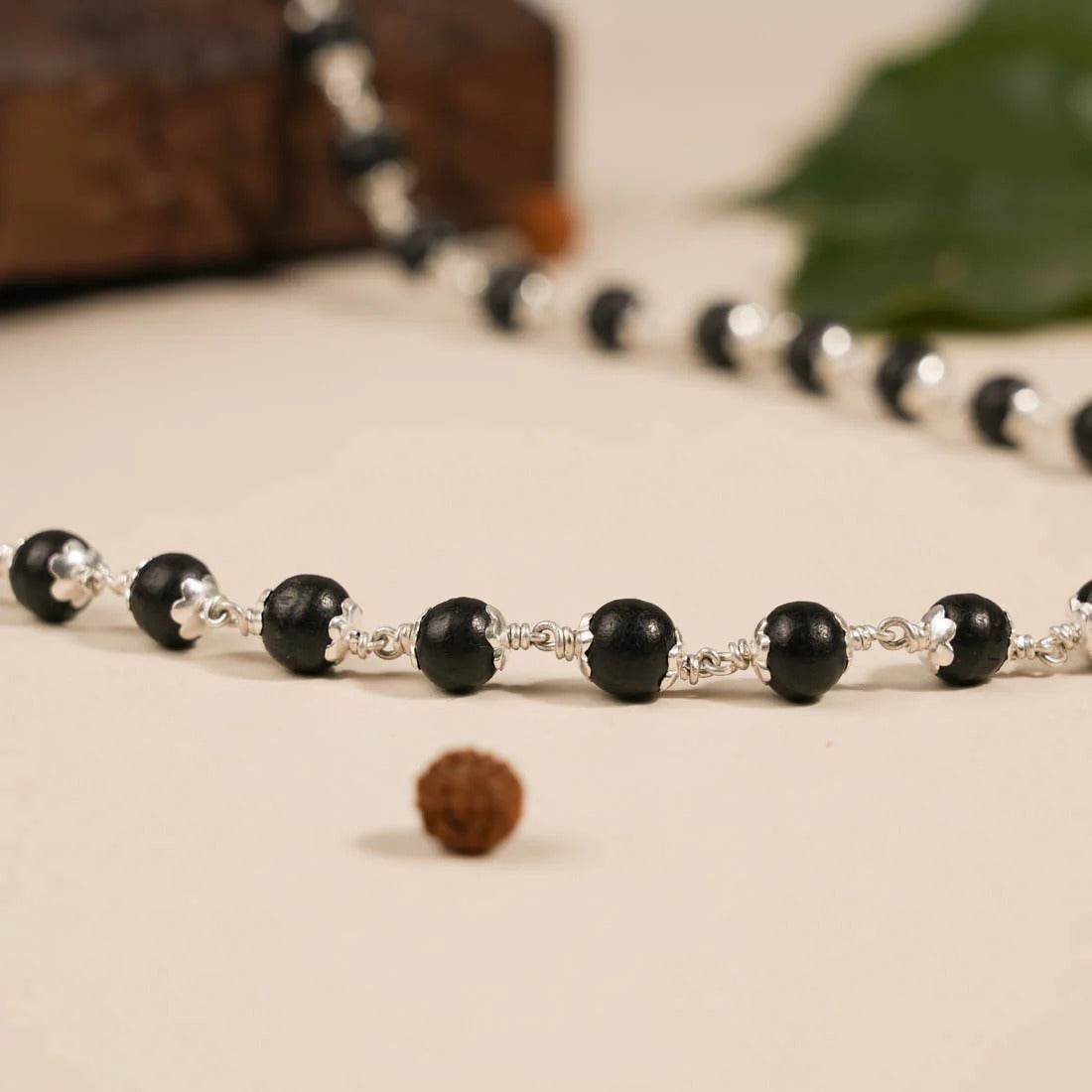 Karungali Mala (Bead Size: 6-7 mm) - Mayuri Silver House