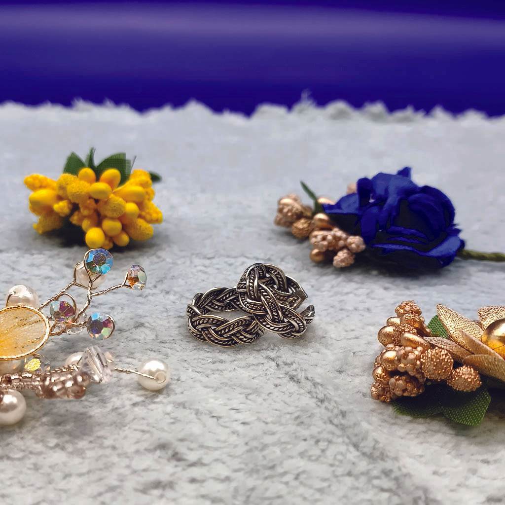 Knot Toerings - Mayuri Silver House