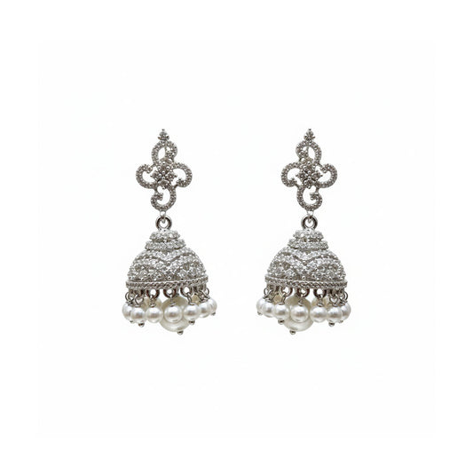 Maharani Pearl Jhumkas