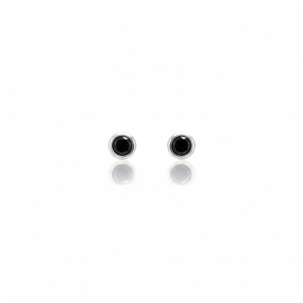 Midnight Bloom Studs