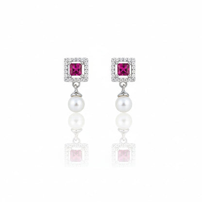 Pearl Frame Studs