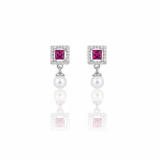 Pearl Frame Studs