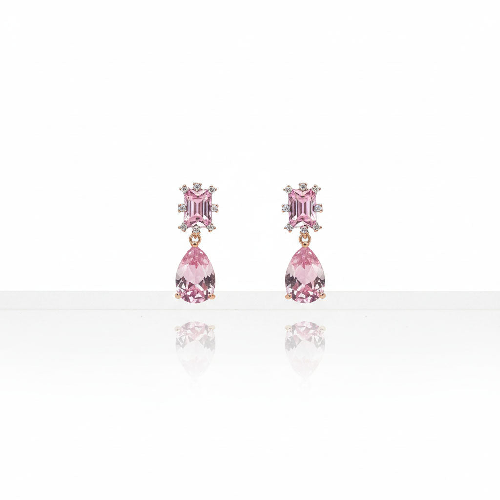 Pink Petal Earrings