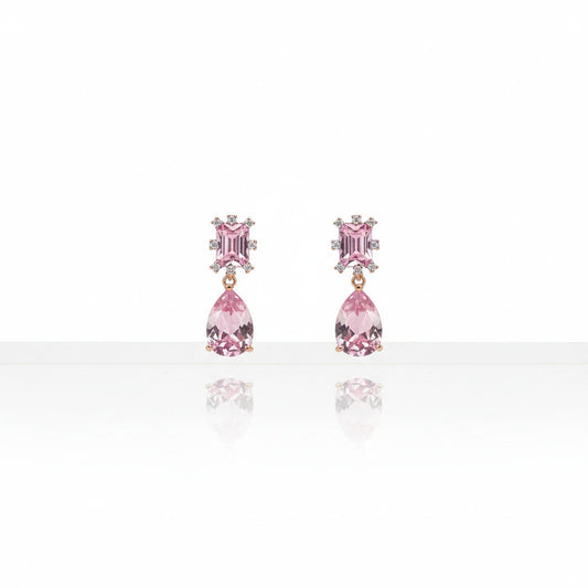Pink Petal Earrings