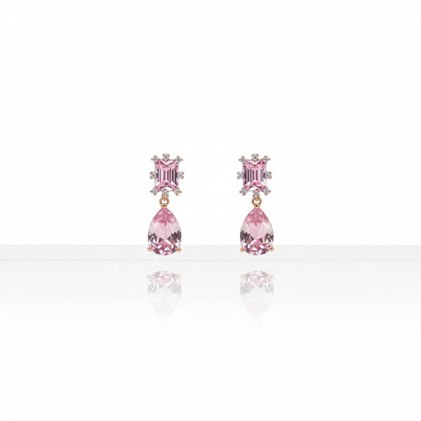 Pink Petal Earrings