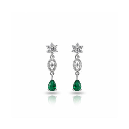 Premium Green Stone Earrings