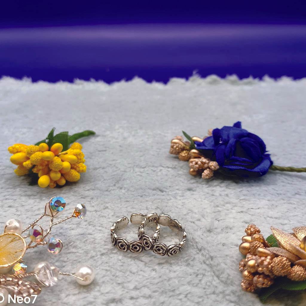 Rose Bright Toerings - Mayuri Silver House