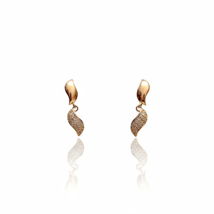 Rose Wing Earrings
