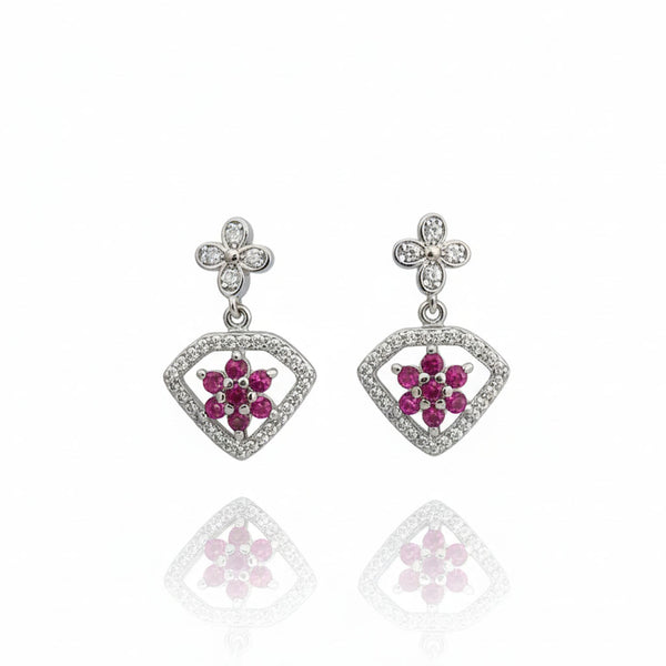 Ruby Halo Charms