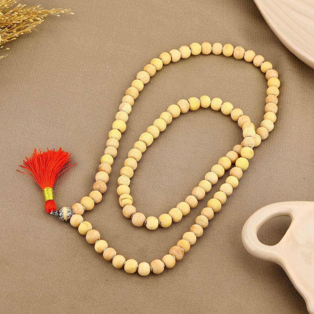 Tulasi Beads Jap Mala - Mayuri Silver House