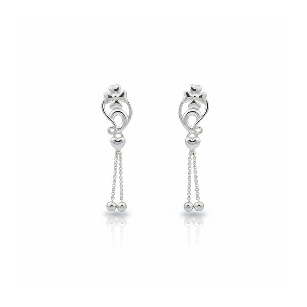 Scroll Charm Earrings