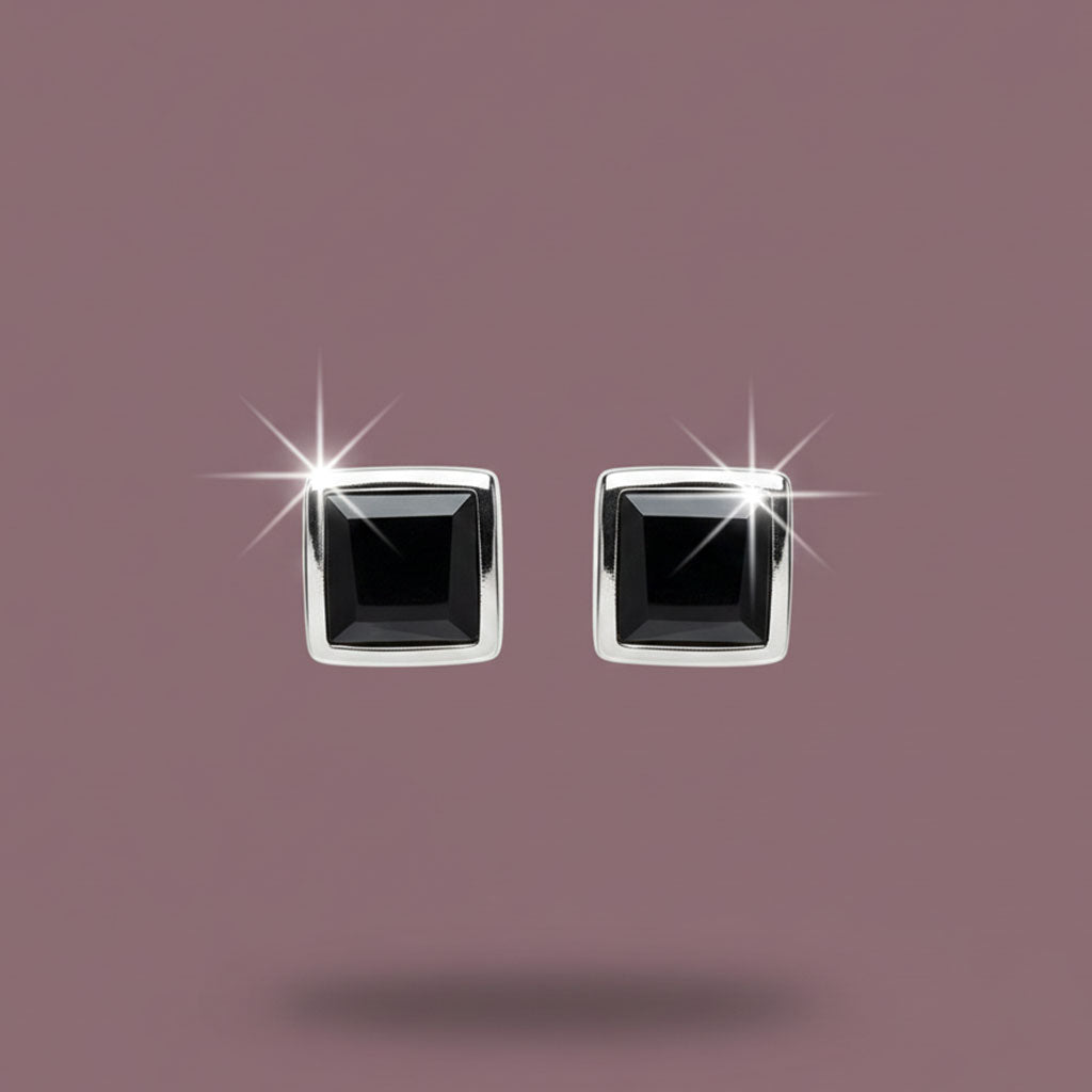 Shadow Square Studs