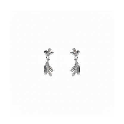 Silver Fern Earrings