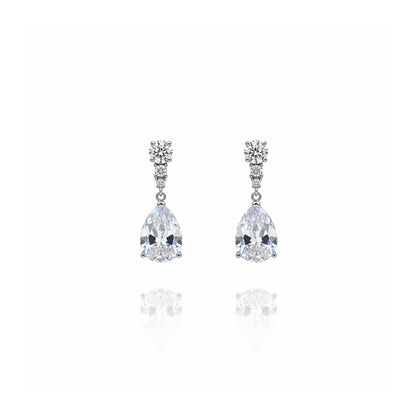 Single Drop Stud Earrings