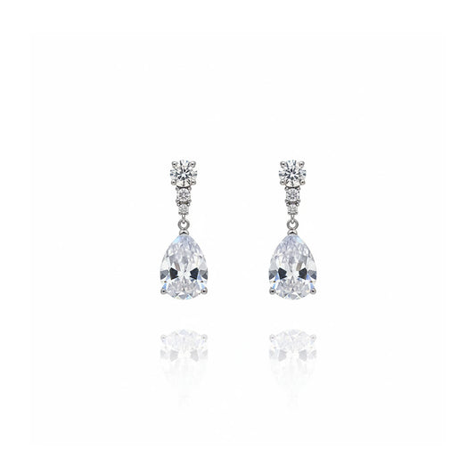 Single Drop Stud Earrings