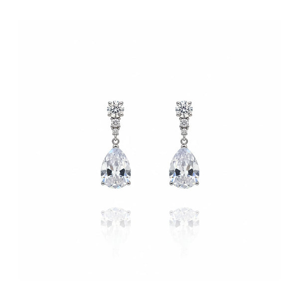 Single Drop Stud Earrings