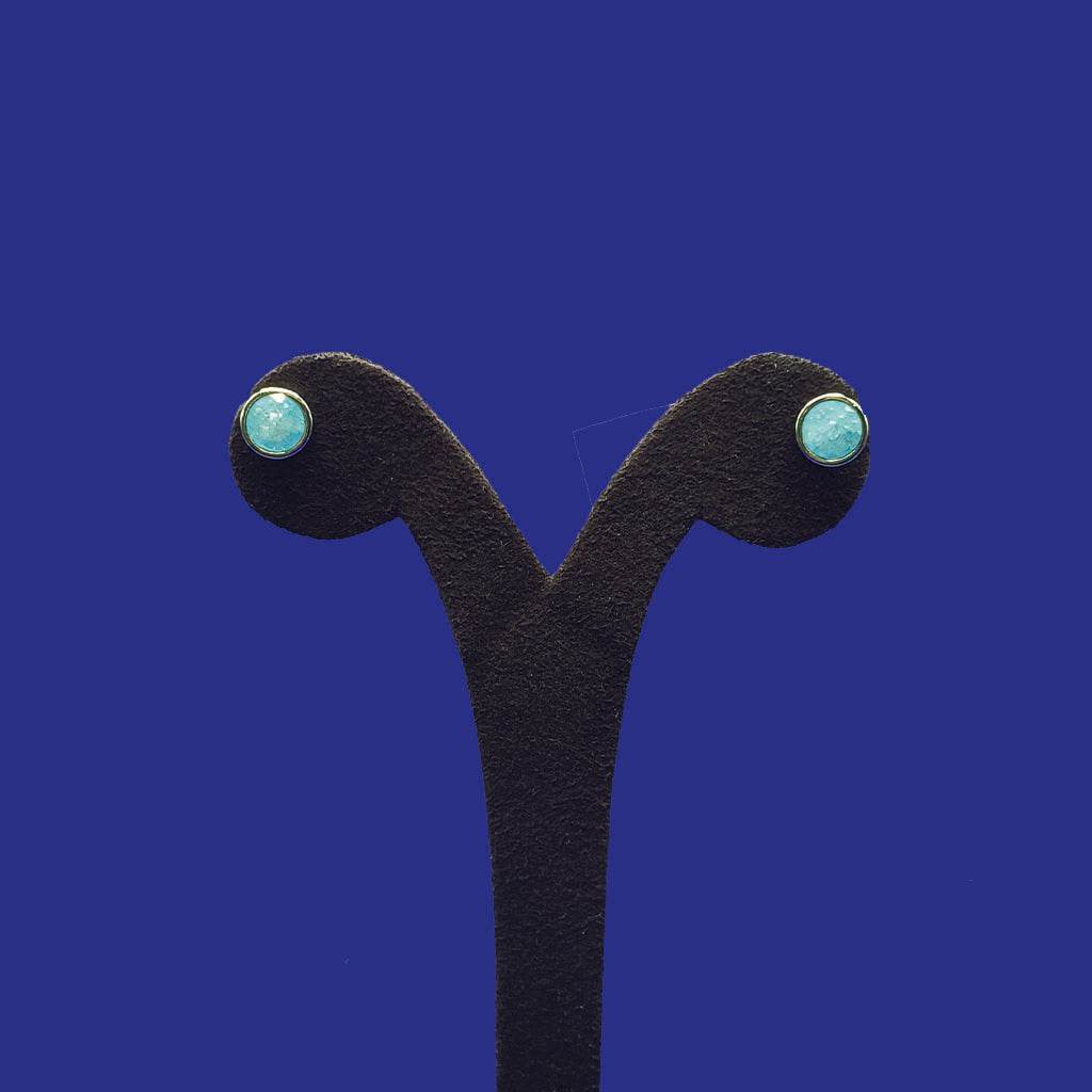 Celeste Round Studs - Mayuri Silver House