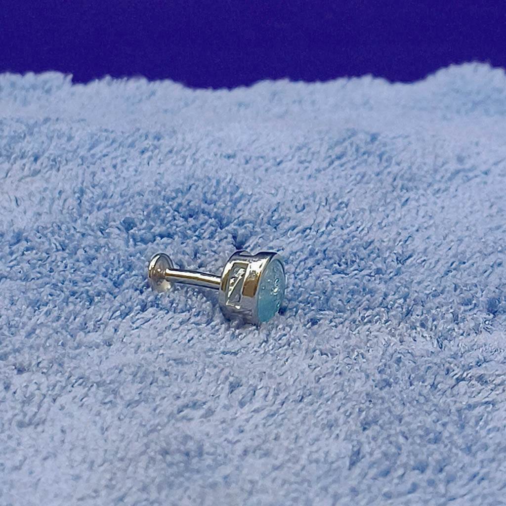 Celeste Round Studs - Mayuri Silver House