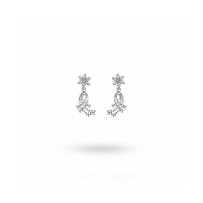Star Flower Danglers