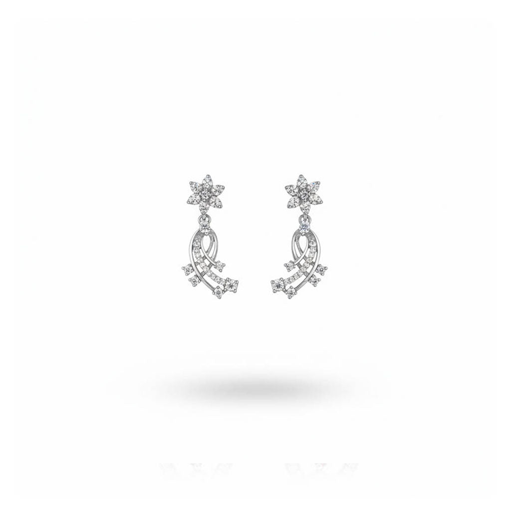 Star Flower Danglers
