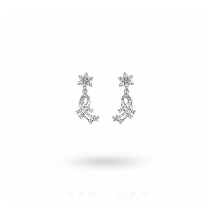 Star Flower Danglers