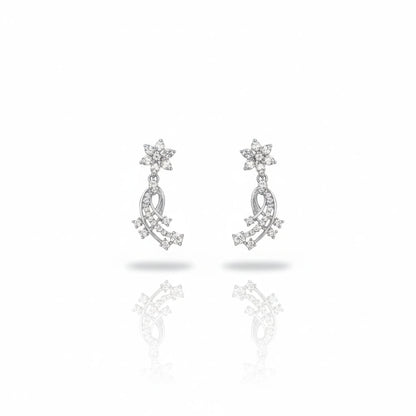 Star Flower Danglers