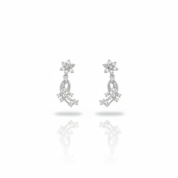 Star Flower Danglers