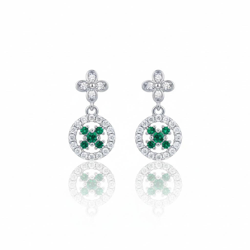 Verdant Orbit Earrings