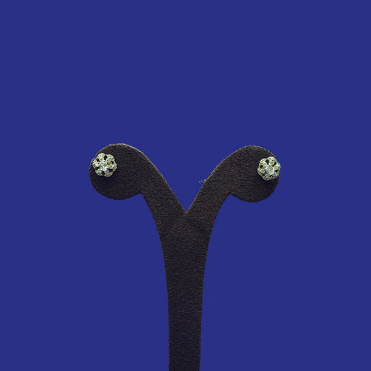 White Stone Flower Tops - Mayuri Silver House