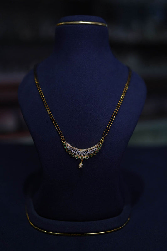Elegant Mangalsutra - Mayuri Silver House