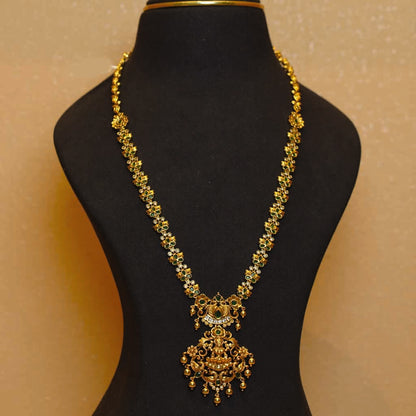 Haritha Lakshmi Long Necklace Set