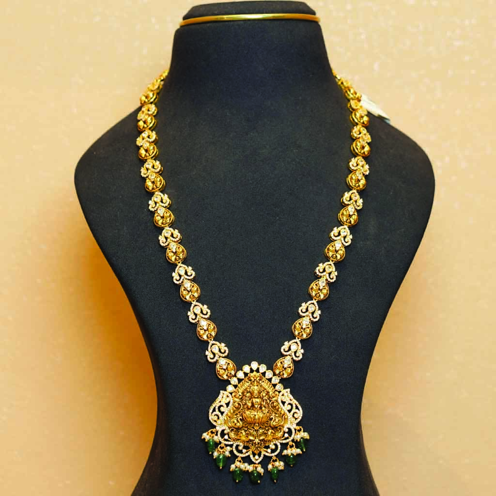 Kanaka Lakshmi Long Necklace Set
