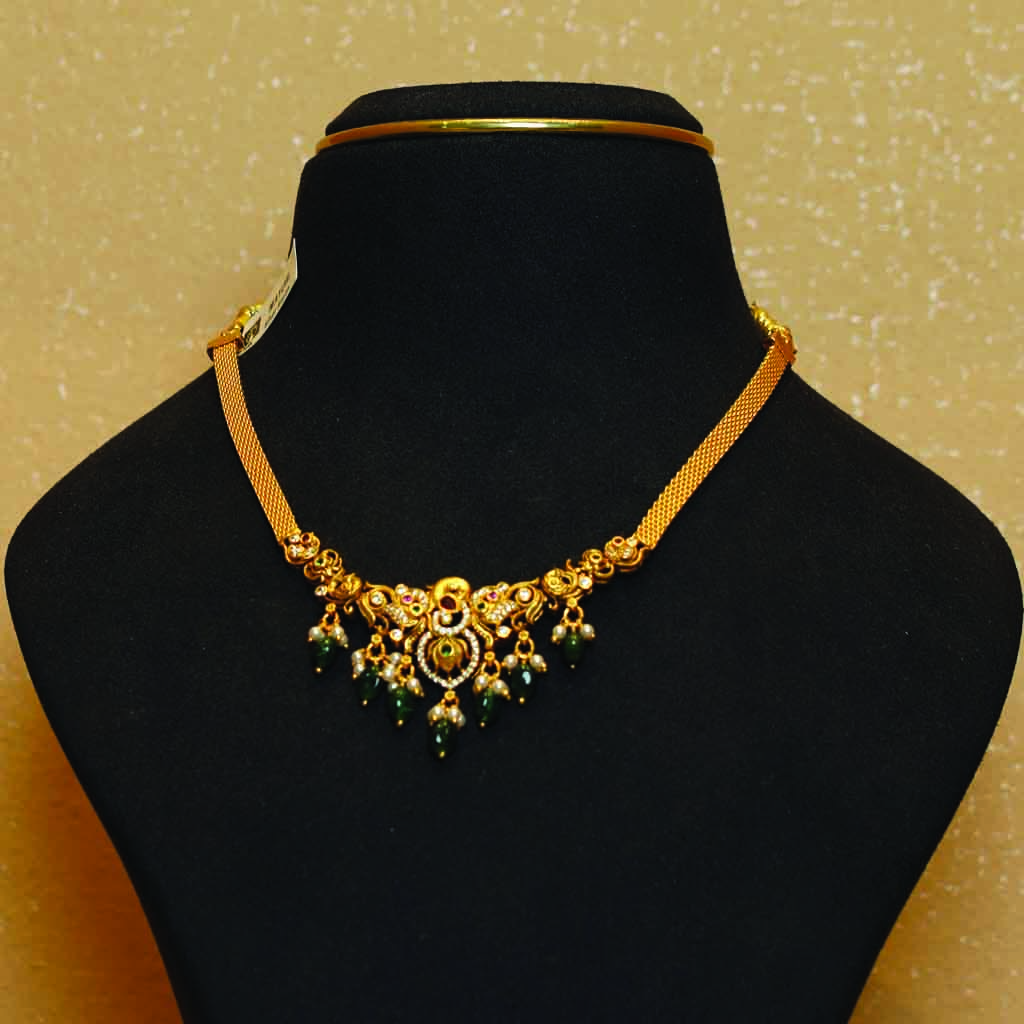 Peacock Short Choker Set