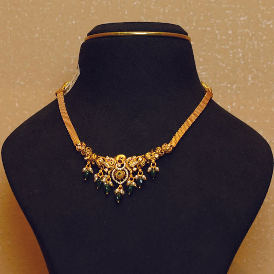 Peacock Short Choker Set