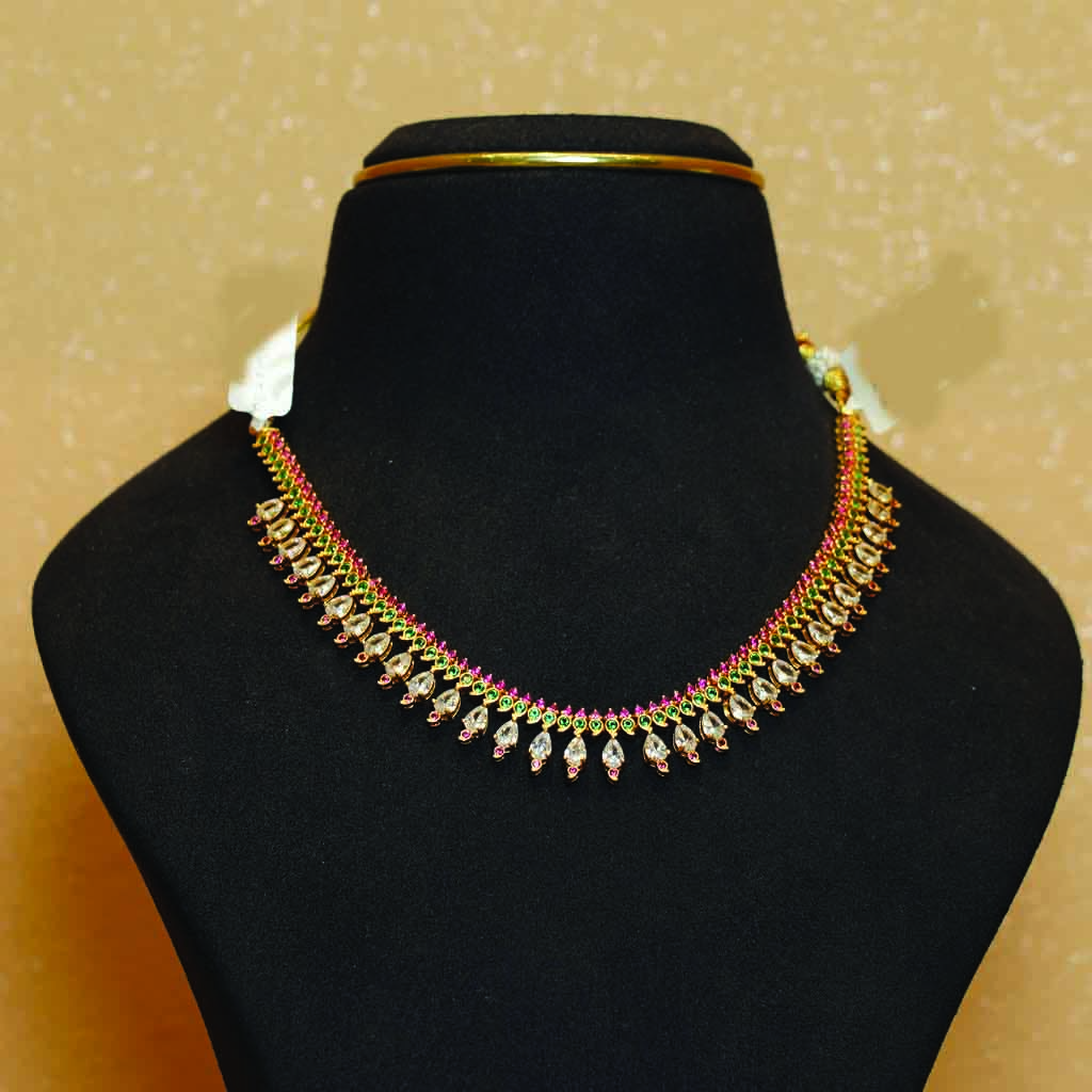 Emerald Rose Spark Necklace