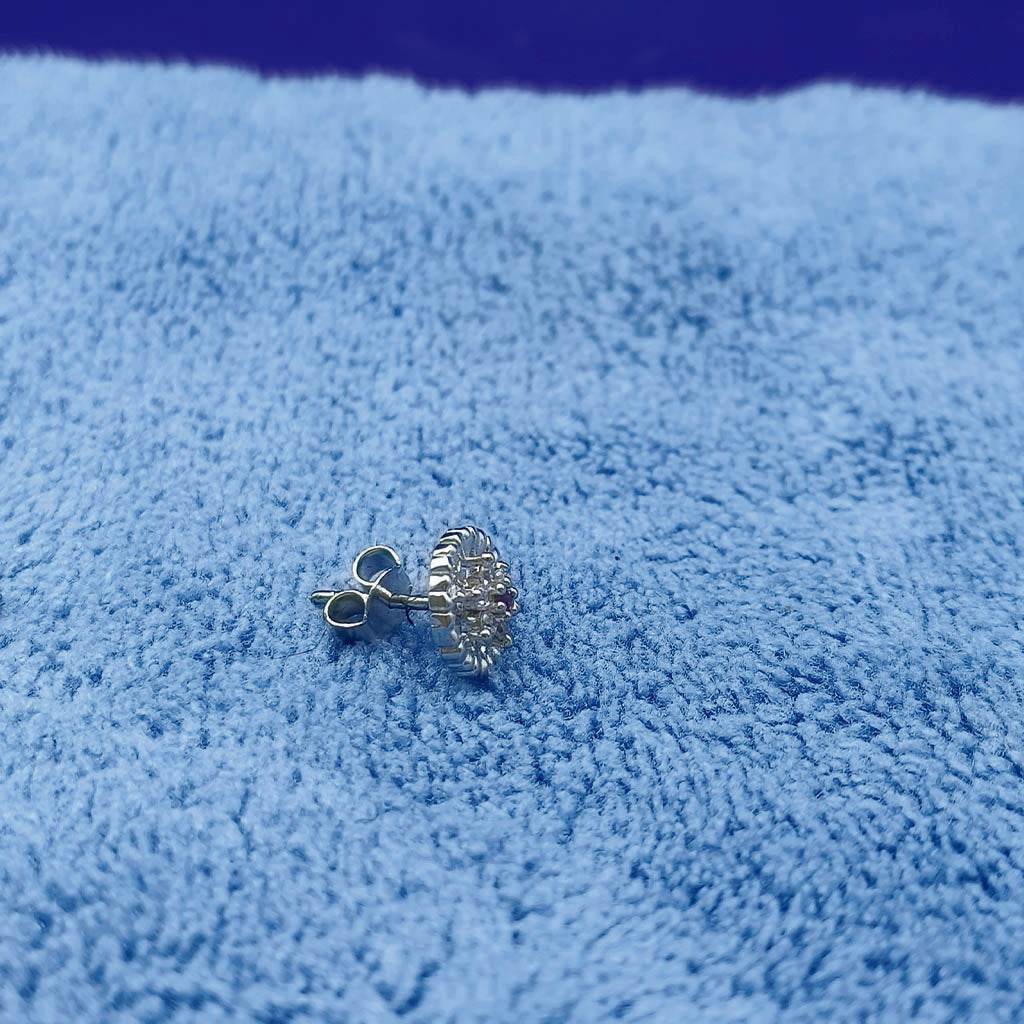 PinkVeil Studs - Mayuri Silver House